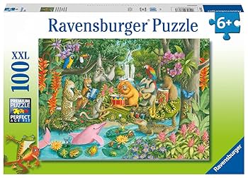 Amazon.com: Ravensburger Rainforest River Band 100 Piece XXL